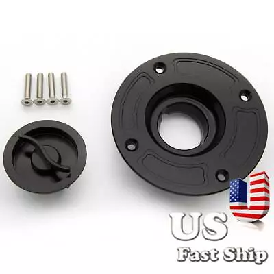 CNC Keyless Gas Fuel Tank Cap Cover For GSXR1300/Hayabusa 1999 - 2007 TL1000S/R • $22.26