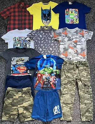 Boys Clothes Bundle Size 7-8 Years Marvel Primark Fat Face Tu Next • £23