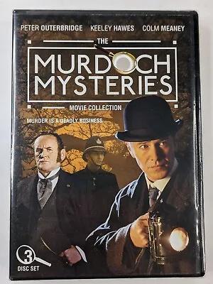 The Murdoch Mysteries Movie Collection DVD 2008 3-Disc Set NEW  • $19.99
