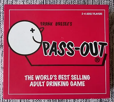 Pass Out Adult Drinking Board Fun Game By Paul Lamond In Excellent Condition • £7.50