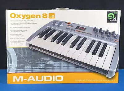 £16.34 • Buy M-Audio Oxygen 8 V2 25-Key MIDI USB Keyboard Controller