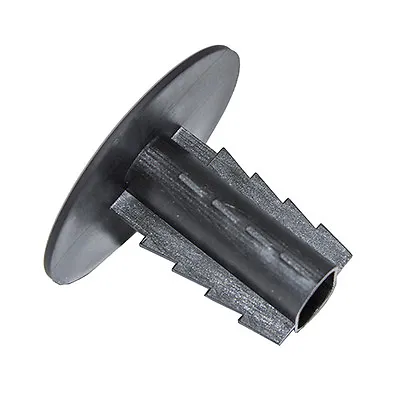  10 X  Double Grommets Black TV Cable Wall Bushes Entry Exit Inside Outside • £5.95