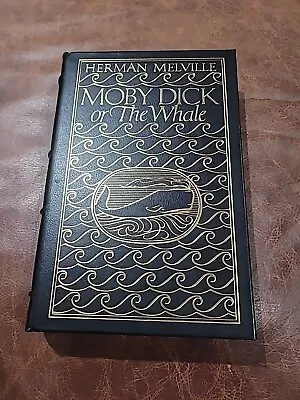 Moby Dick Or The Whale By Herman Melville Leatherbound Easton Press 1977 • $23