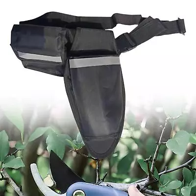 Gardening Scissors Belt Bag Lightweight Electric Scissors Storage Pocket For • £13.80