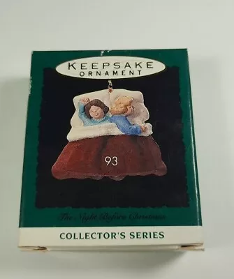 Vintage Hallmark Keepsake Ornament Collectors Series The Night Before Christmas  • $5.75