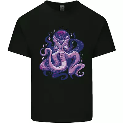 $19.31 • Buy Purple Cthulhu Kraken Octopus Mens Cotton T-Shirt Tee Top