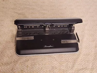 Swingline 2-7 Hole Punch Semi-Adjustable Heavy Duty Hole Puncher • $15