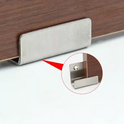 Securely Hang With Silver Stainless Steel Ushape Corner Brackets Rust Proof • £5.60