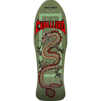 Powell Peralta Skateboard Deck Caballero Chinese Dragon Sage Old School Reissue • $84.95