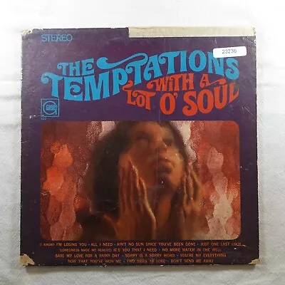 Temptations With A Lot O Soul   Record Album Vinyl LP • $6.84