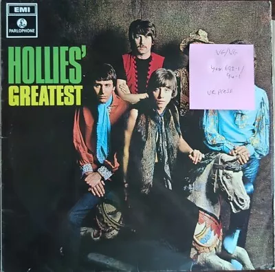 The Hollies Hollies' Greatest Hits UK Vinyl Record VG/VG PCS7057 1968 1st Press • £22