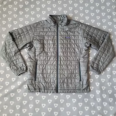 Patagonia Men’s Sz XL Nano Puff Primaloft Puffer Jacket Dark Gray • $94.99