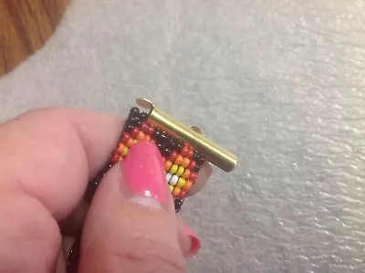 $5 • Buy GOLD Slider Slide On End Tube Bracelet Clasp SEED BEAD Loom Connector Jewelry