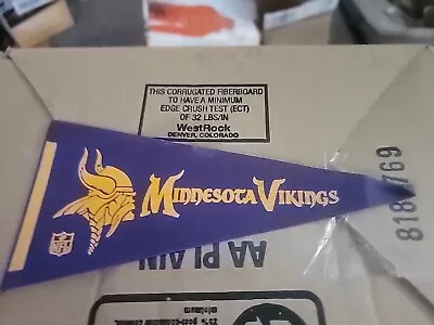 Vintage 1960's Minnesota Football Mini Pennant 4  X 9   • $15