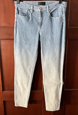 Vince Ombre Mason Skinny Jeans Blue/White Size 27 • $44.99