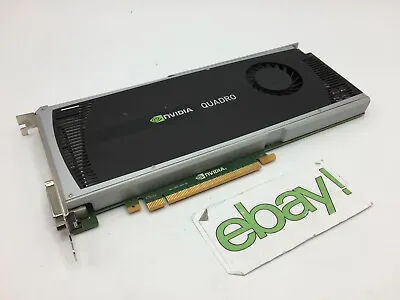  Dell Nvidia Quadro 4000 2GB GDDR5 PCI-E Graphics Card 038XNM ~ FREE S/H • $24.99