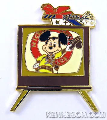 Disney Advent Pin Set 2006 #17 Mickey Mouse On TV Limited Christmas • $14.99