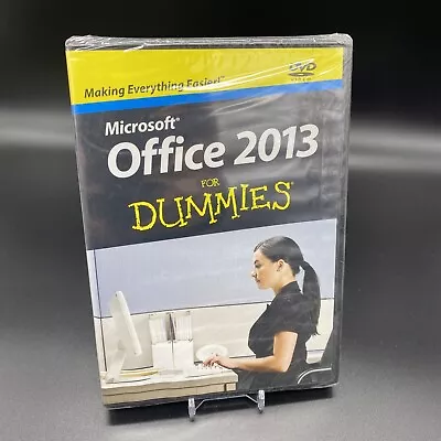 New Sealed Microsoft Office 2013 For Dummies DVD Window XP Vista 7 Or 8 MAC • $9.95