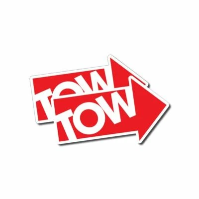 $6.50 • Buy Tow Sticker / Decal - JDM Drift Hook Snatch Point Arrow Car 4x4 Ute