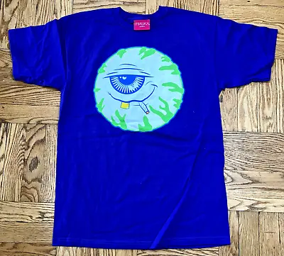 Mishka Nyc Mnwka Stoney Baloney Cannabis T-shirt  Sz M 2014 Eyeball Rare Nwot • $68
