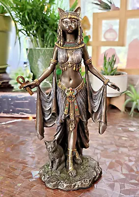 Resin Gypsum Soap Candle Mold  2D Bastet Egyptian Goddess Mold • £202.73