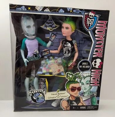 New In Box Monster High Manster Doll Pack Gil Webber Deuce Gorgon • $175