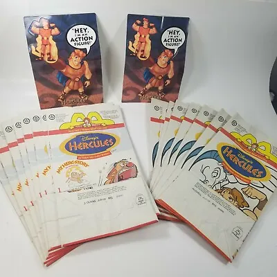 McDonald's Happy Meal Toys Disney's Hercules 1997 Bags & Stickers Lot • $18.99