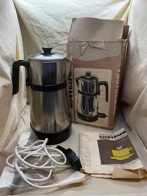 NEW Vintage Soviet Electric Coffee Maker Percolator USSR FULL RARE SET 1980s • $125.30