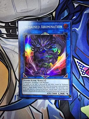 Yu-gi-oh! Tcg Unchained Abomination Op22-en006 Unlimited Nm Super Rare • $1.85