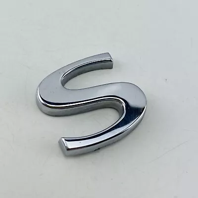 1999-2005 Saab 95 Emblem Logo Letter Badge Symbol Trunk Rear Chrome OEM E2S • $10