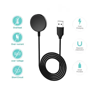 USB Charger For Samsung Galaxy Watch 6/5/4/3 Active 2/Active Wireless Cable NEW • £4.81