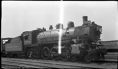 Railroad Negative 3x5 Northern Pacific NP 2200 4-6-2 Duluth MN 8-50          508 • $17.99