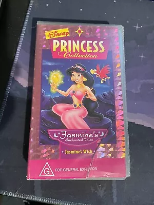 Disney Princess Collection ~ Jasmines Wish ~ Rare Vhs • $25