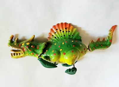 VINTAGE SPRINGY HEAD MONSTER TOY - DRAGON KAIJU DINOSAUR 1960s JAPAN FEET FIGURE • $12.50