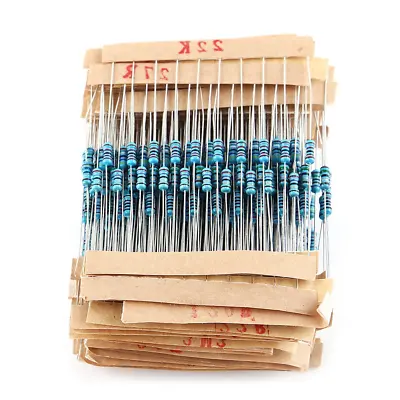 560 X 56-Types Metal Film Resistor Electronic Assorted Resistance Components Kit • $9.99