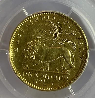 BRITISH INDIA: Victoria Queen 1837-1876 GOLD Mohur 1841(c) KM-462 PCGS AU • $4599