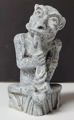 Small Gargoyle Gray Vtg Statue Figurine 1993 Accoutrements Seattle Gothic Art • £9.45