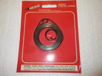 RECOIL STARTER SPRING FOR ECHO JOHN DEERE CHAINSAWS McCULLOCH TORO TRIMMERS • $7.95