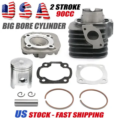 For Eton Viper 90 Sierra90 Thunder 90 2 Stroke 90CC Big Bore Cylinder Piston Kit • $109.24