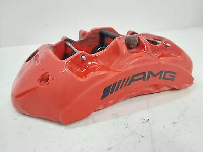 15-21 Mercedes C63s Amg W205 Sedan Front Left Brake Caliper Red 2054216998 • $450.38