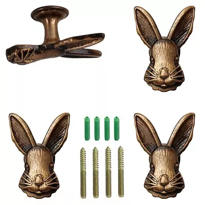 Rabbit Coat Hooks Animal Wall Hook Decorative Wall Hooks Rack Hangers For Han... • $27.69