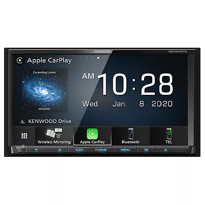 Kenwood DDX9707S 6.95  DVD Multimedia Receiver W/ Apple CarPlay • $649