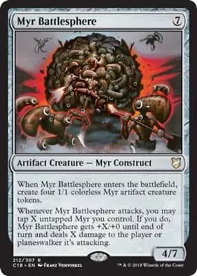 X1 Myr Battlesphere R MTG Commander 2018 M/NM English • $0.99