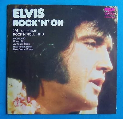 Elvis Presley Original Oz RCA 2Lp - Rock 'n' On 24 Rock N Roll Hits • $14.99