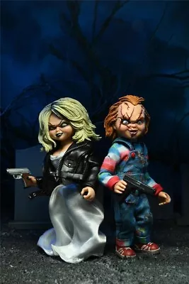 Bride Of Chucky Clothed Action Figure 2-Pack Chucky & Tiffany 14 CM • $234.04