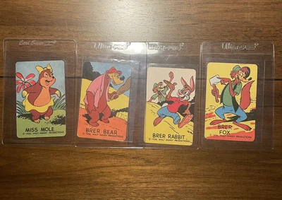 $400 • Buy 1956 Walt Disney Cards Splash Mountain ￼BRER RABBIT, BRER FOX, BRER BEAR