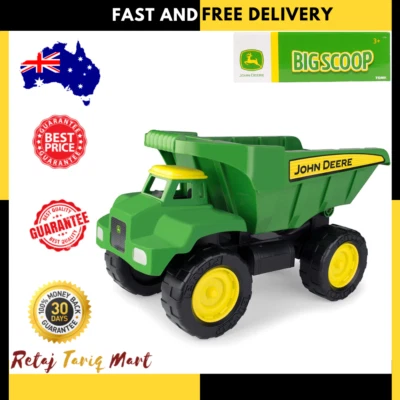 $24.97 • Buy John Deere 38cm Big Scoop Dump Truck/Vehicle Sand/Toy/Kids/Children Play