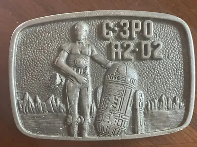 Vintage Belt Buckle Star Wars - C3PO And R2D2 - Used • $39.99