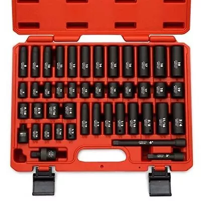 NEIKO 02443A 3/8  And 1/2  Drive Master Impact Socket Set | 38 Piece | Standard • $52.77