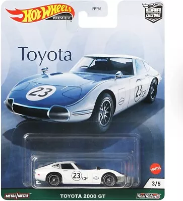 2021 Hot Wheels Car Culture  Toyota  Toyota 2000 GT 1/64 Diecast Model Car GRJ98 • $10.99